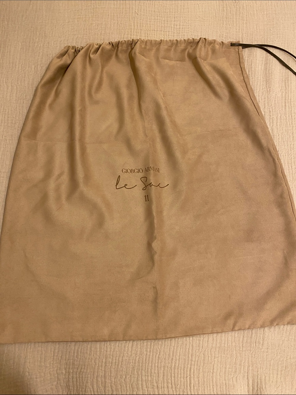 GIORGIO ARMANI DUST BAG . Like new